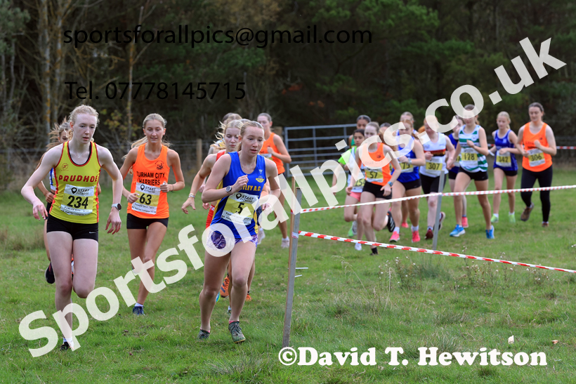 Womens Under-17s 2025 Start Fitness NEHL, Druridge Bay, Northumberland. Photo: David T. Hewitson/Sports for All Pics